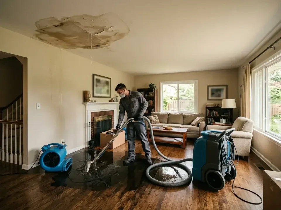 attic-pipe-burst-ceiling-drip-008 — frequently asked questions, Water Damage Restoration & Carpet Care in Stanford, CA